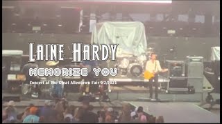 Laine Hardy  Memorize You  Concert at The Great Allentown Fair 922021 in Pennsylvania [upl. by Kersten231]