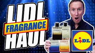 lidl fragrances for men  8 bottle fragrance haul [upl. by Yahiya17]