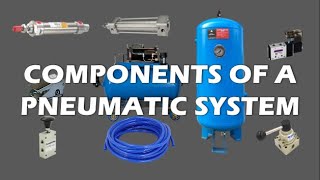 Components of a Pneumatic System  Five most common Elements of a Pneumatic Machine  PampHS02 [upl. by Undine]