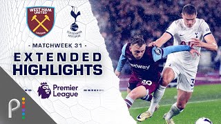 West Ham United v Tottenham Hotspur  PREMIER LEAGUE HIGHLIGHTS  422024  NBC Sports [upl. by Yesnel]