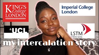 HOW I APPLIED TO INTERCALATE IN MEDICAL SCHOOL  tonitalks [upl. by Ligetti]