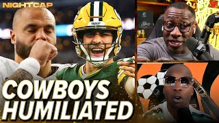 Shannon Sharpe amp Chad Johnson react to Cowboys EMBARRASSING loss to Packers  Nightcap [upl. by Eran100]