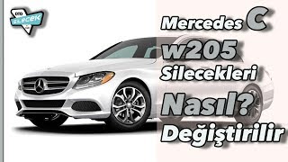 Mercedes C Kasa W205 Silecekleri Nasıl Değiştirilir 20132014 [upl. by Adoc555]