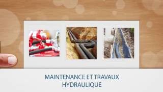 Travaux de maintenant hydraulique en IledeFrance  HMT [upl. by Oirelav]