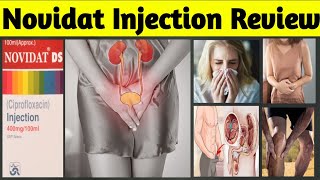 Novidat injection uses in urdu  ciprofloxacin injection ip 100ml uses in hindi  Uses Side Effects [upl. by Astri]