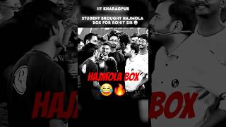 HAZMOLA BOX for Rohit Sir😂🔥 jeewallah pw shorts physicswallah [upl. by Lartnom]