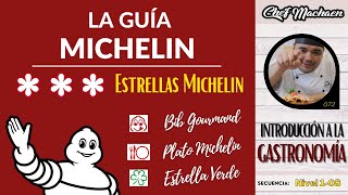 Estrellas Michelin  ¿Qué es la Guía Michelin  Curso de Cocina Profesional  Nivel108 [upl. by Heydon]