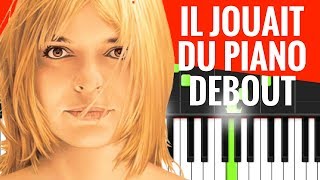 🎹 TUTORIEL PIANO  IL JOUAIT DU PIANO DEBOUT  FRANCE GALL AVEC METRONOME [upl. by Riti]