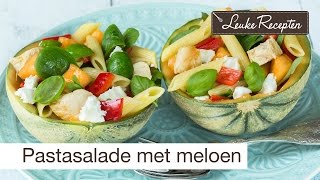 Pastasalade met meloen [upl. by Garcia297]