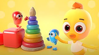 NEW CARTOON 🤩 Beadies  Episode 1  Cheep 🔠 Learning Cartoons for Kids ⭐ Kedoo ToonsTV [upl. by Aiderfla]