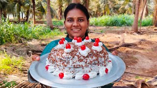 INSTANT BLACK FOREST CAKE  Easy Cake Recipe  Banana Leaf Cooking [upl. by Anayt]