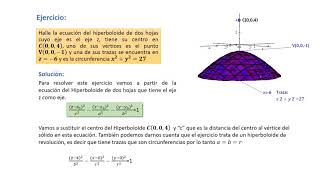 Hiperboloide de dos hojas [upl. by Tarkany182]