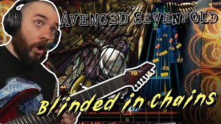 Rocksmith 2014 Avenged Sevenfold  Blinded In Chains  Rocksmith Gameplay  Rocksmith Metal Gameplay [upl. by Nagle]