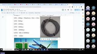 H9 Day5 Networking Ess part2 Networking Cables  CoAxial UTPSTP Fiber Optical NIC Card [upl. by Yentrok]