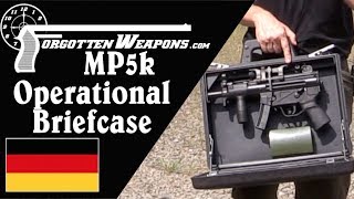 Shooting the HampK MP5K Operational Briefcase [upl. by Behn]