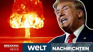 DONALD TRUMP Nach dem NATOHammer Jetzt diskutiert Europa über eigene Atombombe  WELT NEWSSTREAM [upl. by Alene932]