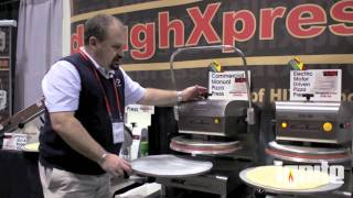 DoughXpress  Pizza Presses [upl. by Nwahsirhc]