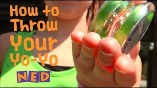 Learn to Yo quotHow to Throw your YoYoquot with NED and Reilly [upl. by Latrell283]