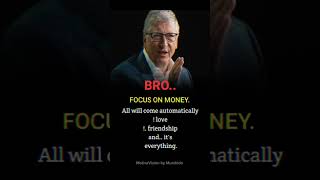 BroFocus on money shorts motivation motivationalvideo quotes fyp powerfulmotivationalquotes [upl. by Stepha984]