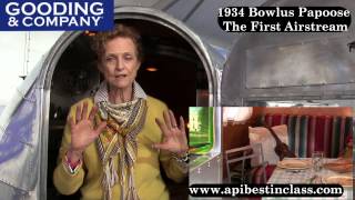 Gooding 1934 Bowlus First Airstream Auctioned Scottsdale 2014 [upl. by Pettifer]