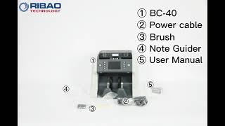 Quick Start of BC 40 mixed denomination value counter [upl. by Aneroc]