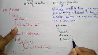 Function Overloading amp Overriding  Static Polymorphism  OOPs in C  Lec31  Bhanu Priya [upl. by Jaella]