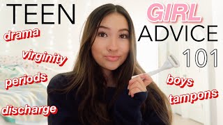 TEEN GIRL ADVICE QampA from YOUR BIG SIS  VLOGMAS DAY 11 [upl. by Ailis]