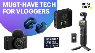 MustHave Tech for Vloggers  Best Buy [upl. by Ycnan]