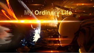 Saitama vs Cosmic Garou edit  My Ordinary Life [upl. by Stagg]