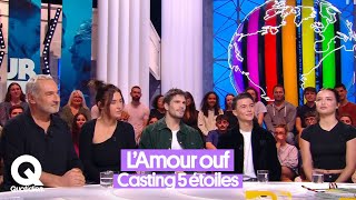 Gilles Lellouche Adèle Exarchopoulos François Civil  casting ouf pour quotLAmour oufquot [upl. by Atte]