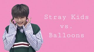 Stray Kids vs Balloons [upl. by Matthus349]