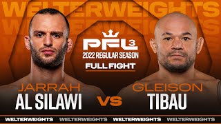 Jarrah Al Silawi vs Gleison Tibau  PFL 3 2022 [upl. by Deth]