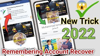 How To Recover Remembering Facebook Account  Recover Memorialized Facebook Account 2022 [upl. by Ahsyla791]