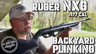 Ruger NXG  Backyard Plinking [upl. by Suertemed]