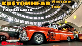 NAJLEPSZE PRZERóBKI AUT USA 4K KustomHead 2024 Wrocław MotoQba custom hotrod [upl. by Waterer357]