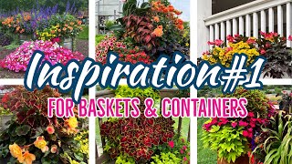 Hanging Basket and Container Plant Inspiration [upl. by Laspisa739]