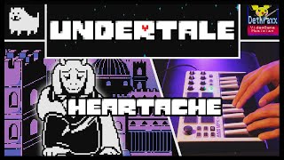 Undertale Heartache  Metal Guitar Remix Cover by Dethraxx [upl. by Attebasile]