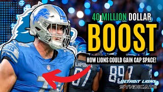 Unlocking Millions Detroit Lions Secret to a 40M Cap Space Boost [upl. by Syst]