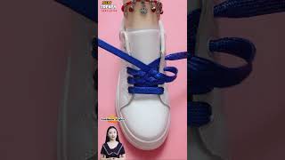 How to tie shoelaces Fashion shoe lacing styles shorts shoeslacestyles [upl. by Habeh271]