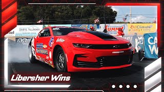 Scott Libersher wins Factory Stock Showdown at the Pep Boys NHRA Nationals [upl. by Ralyat603]