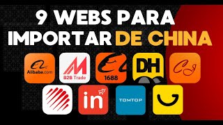 9 Sitios Webs para IMPORTAR de CHINA a Precios Bajos y Comprar Fácilmente en Cualquier Categoría [upl. by Ainuj]