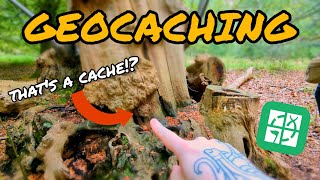 Some of the BEST Geocaches weve seen  UK Geocaching Vlog [upl. by Bigot]