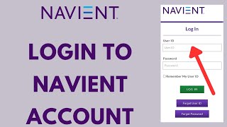 Navient Login  How to Sign in to Navient Student Loan in 2023 [upl. by Limann811]