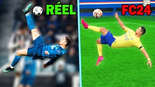 JAI REPRODUIS les BUT PUSKAS sur FC24  😲 Ronaldo à mis un but de légende [upl. by Moule57]