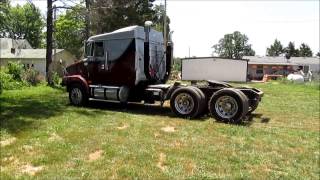 1995 Volvo WIA semi truck for sale  sold at auction August 20 2013 [upl. by Fredela]