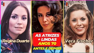 Elas eram as atrizes mais lindas da TV Globo na década de 70  Veja como elas estão agora [upl. by Leahcimnhoj]