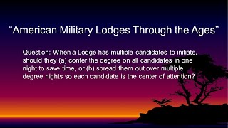 How Should We Initiate Multiple Candidates [upl. by Assirat]