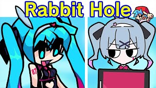 Friday Night Funkin RABBIT HOLE ラビット ホール  Hatsune Miku Vs Boyfriend FNF Mod BFs Big Sister [upl. by Ynnel571]