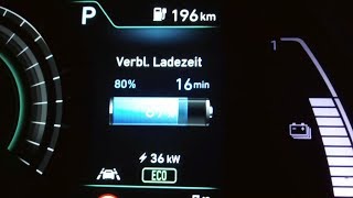 Hyundai Kona Electric 392kwh Style am Feierabend CCS DCLader [upl. by Tippets]