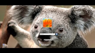 How to Change Windows 7 Logon Screen Background [upl. by Rosmarin]